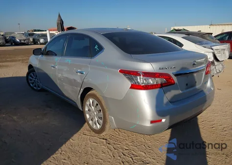 2013 Nissan Sentra Sv из США, поврежденный, VIN 3N1AB7AP3DL670012